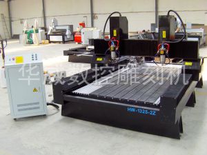 凉山彝族自治州美姑县双头立体多功能石材雕刻机HW-1325-2Z